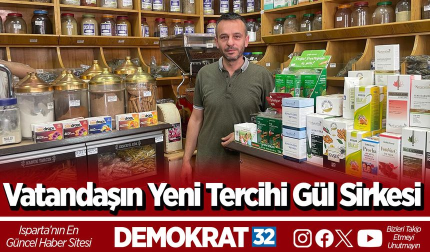 Vatandaşın Yeni Tercihi Gül Sirkesi