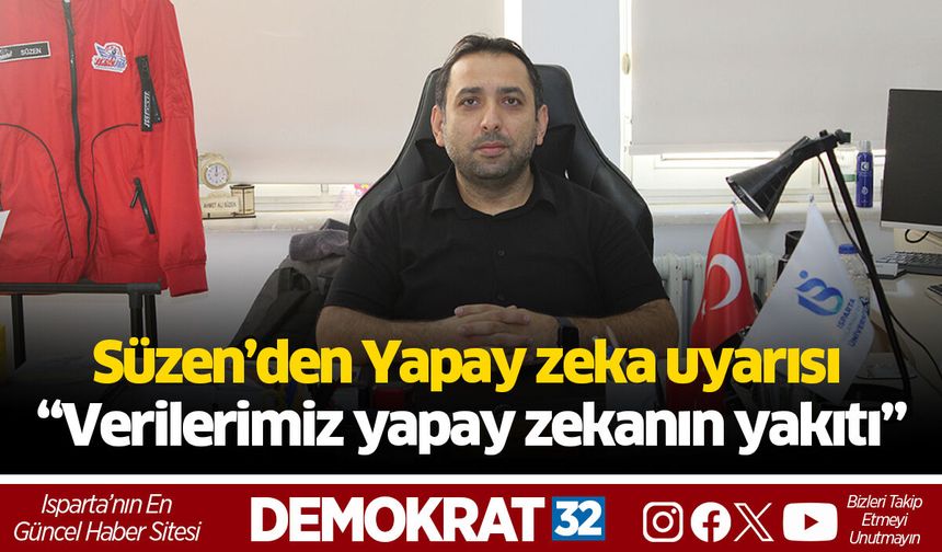 Yapay zeka uyarısı: “Verilerimiz yapay zekanın yakıtı”