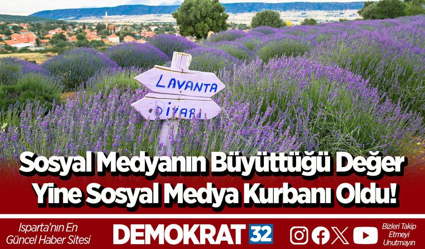Sosyal Medyanın Büyüttüğü Değer  Yine Sosyal Medya Kurbanı Oldu!