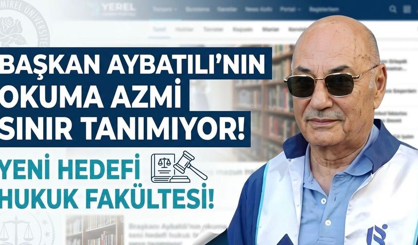 BAŞKAN AYBATILI OKUMA AZMİ İLE ÖRNEK OLUYOR…