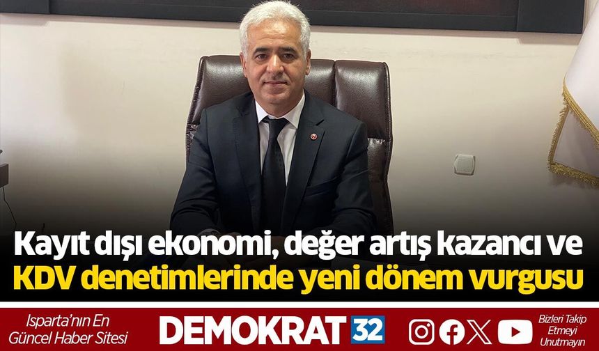 İl Defterdarı Mustafa Erdem: “MEVA sistemiyle tapuda düşük bedel dönemi sona eriyor”