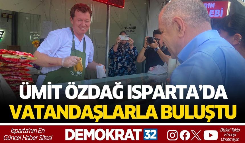 Ümit Özdağ Isparta'da