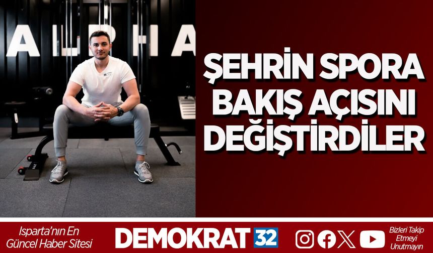 ŞEHRİN SPORA BAKIŞ AÇISINI DEĞİŞTİRDİLER
