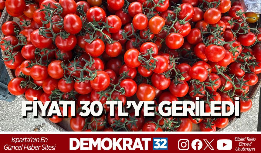 FİYATI 30 TL’YE GERİLEDİ