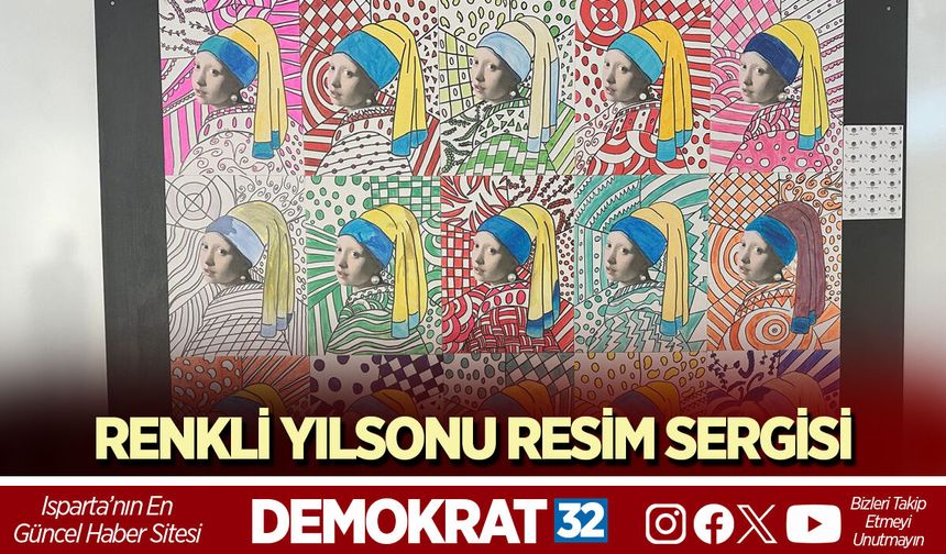 RENKLİ YILSONU RESİM SERGİSİ