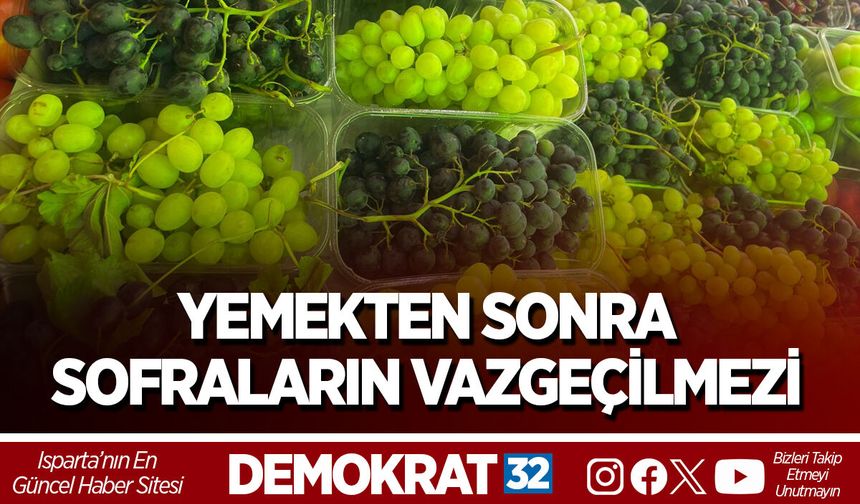 Yemekten sonra sofraların vazgeçilmezi