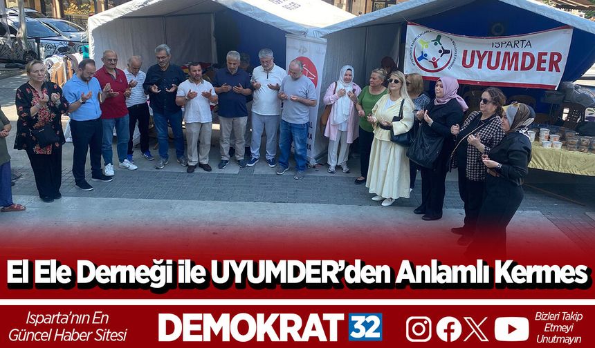 El Ele Derneği ile UYUMDER’den Anlamlı Kermes