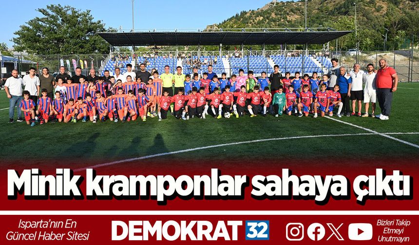 Minik kramponlar sahaya çıktı