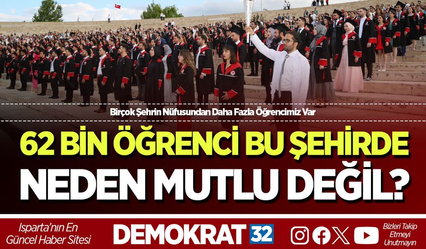 62 BİN ÖĞRENCİ BU ŞEHİRDE NEDEN MUTLU DEĞİL?
