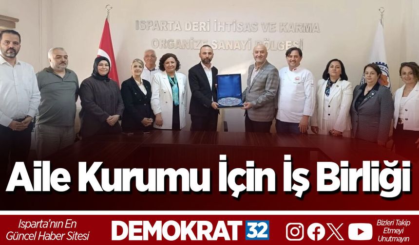 Aile Kurumu İçin İş Birliği