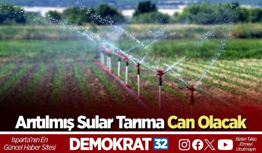 Arıtılmış Sular Tarıma Can Olacak