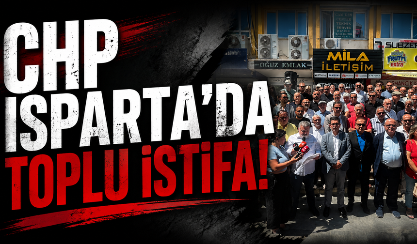 CHP ISPARTA'DA DEPREM!