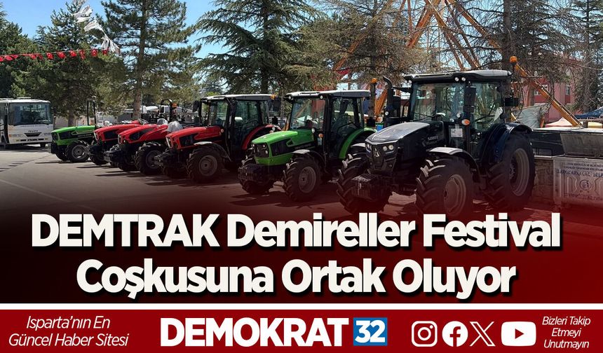 DEMTRAK Demireller Festival  Coşkusuna Ortak Oluyor