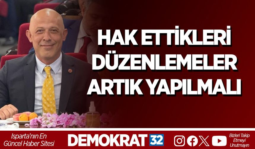 HAK ETTİKLERİ DÜZENLEMELER ARTIK YAPILMALI