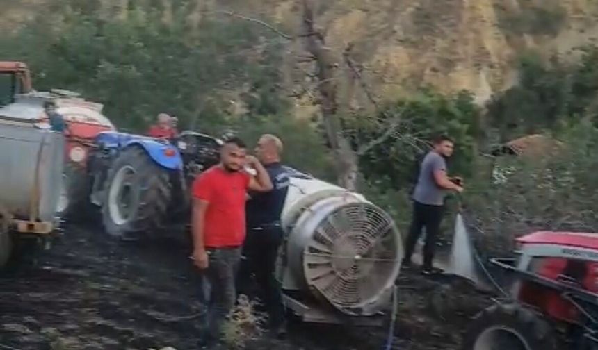 Yakaören Köyü’nde Çıkan Yangın Kontrol Altına Alındı