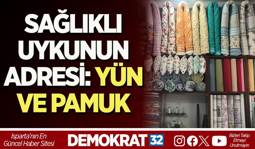 SAĞLIKLI UYKUNUN ADRESİ: YÜN VE PAMUK