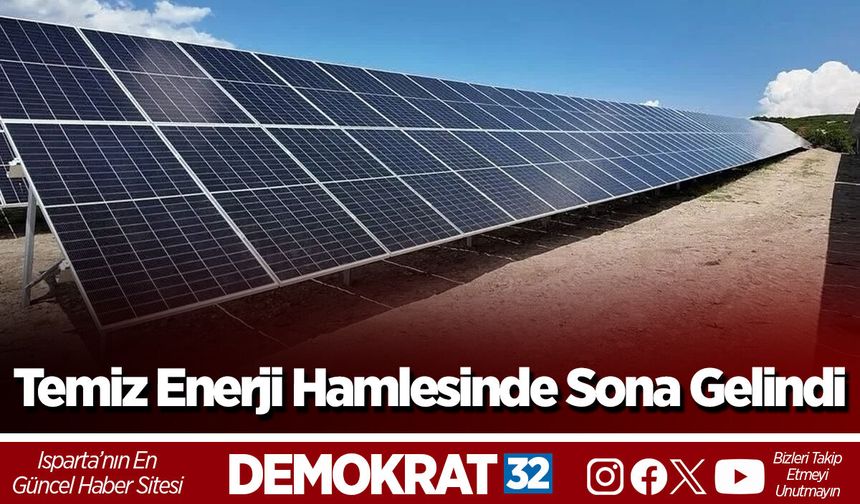 Temiz Enerji Hamlesinde Sona Gelindi