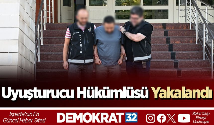 Uyuşturucu Hükümlüsü Yakalandı
