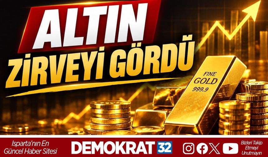 ALTIN ZİRVEYİ GÖRDÜ