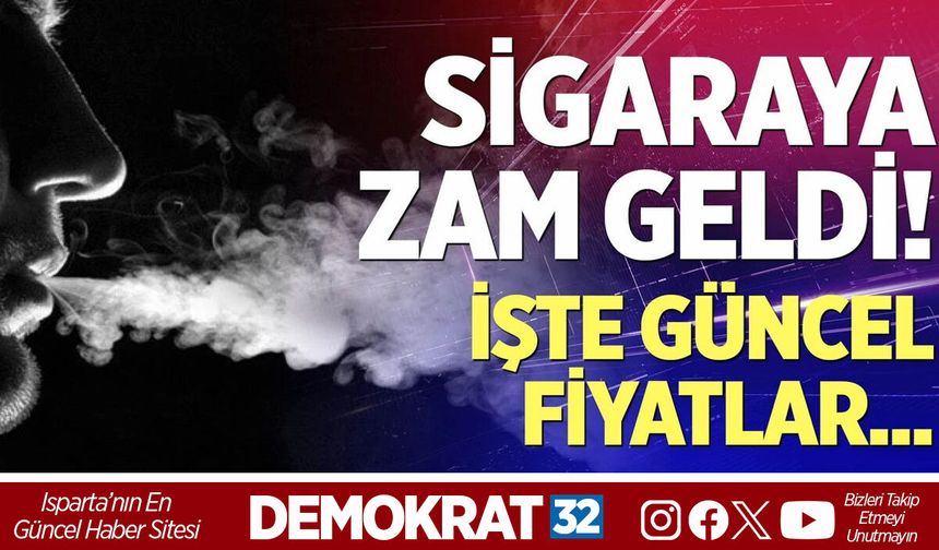 SİGARAYA ZAM GELDİ?