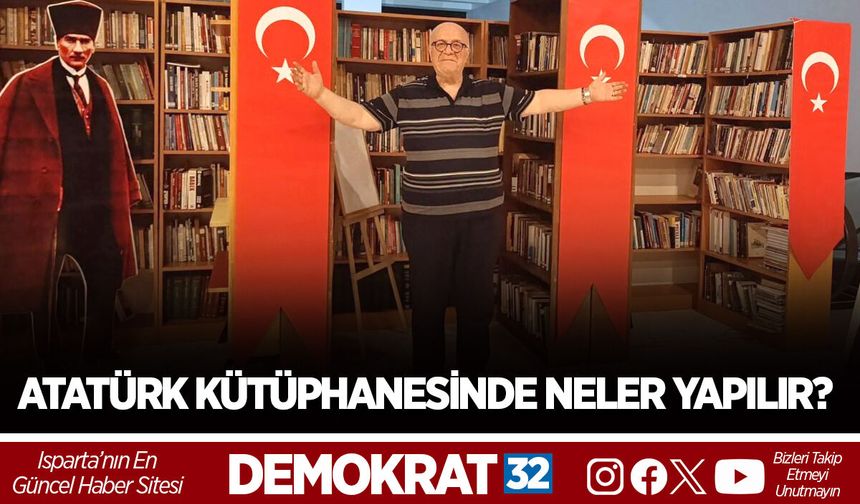 ATATÜRK KÜTÜPHANESİNDE NELER YAPILIR?