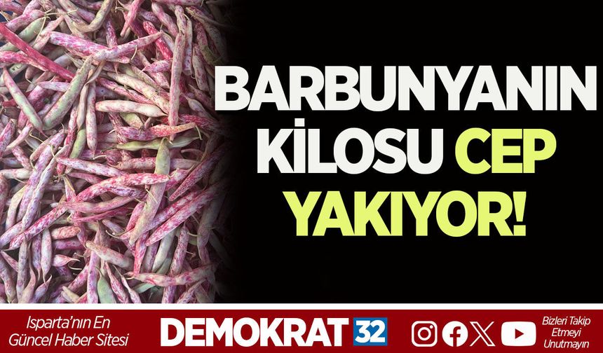 BARBUNYANIN KİLOSU CEP YAKIYOR!
