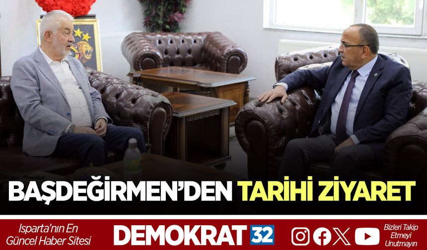 BAŞDEĞİRMEN’DEN TARİHİ ZİYARET