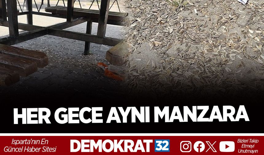 HER GECE AYNI MANZARA