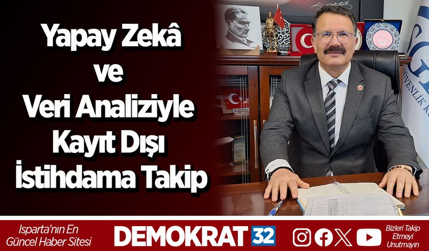 Yapay Zekâ ve Veri Analiziyle  Kayıt Dışı İstihdama Takip