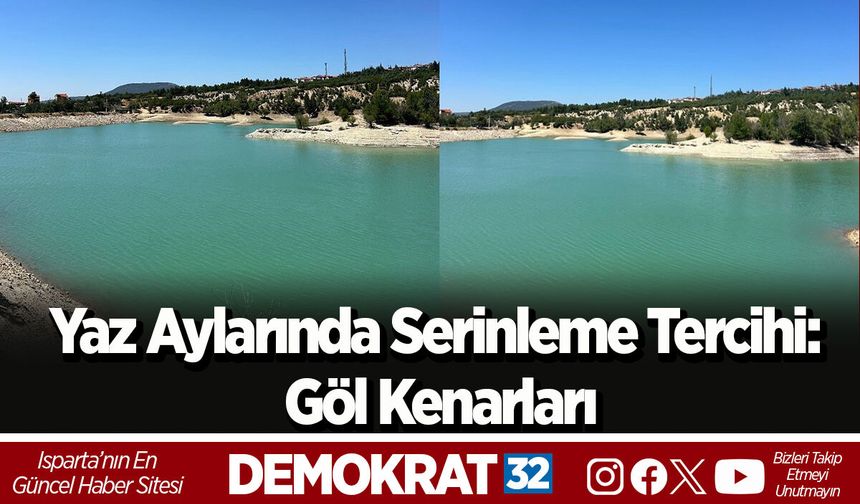 Yaz Aylarında Serinleme Tercihi: Göl Kenarları