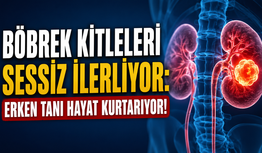 Böbrek Kitleleri Sessiz İlerliyor: Erken Tanı Hayat Kurtarıyor