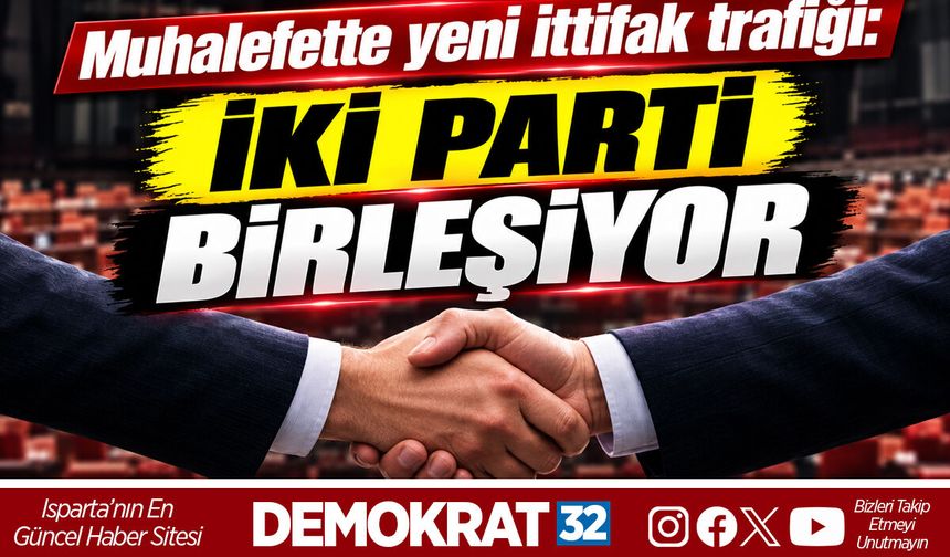 İKİ PARTİ BİRLEŞİYOR