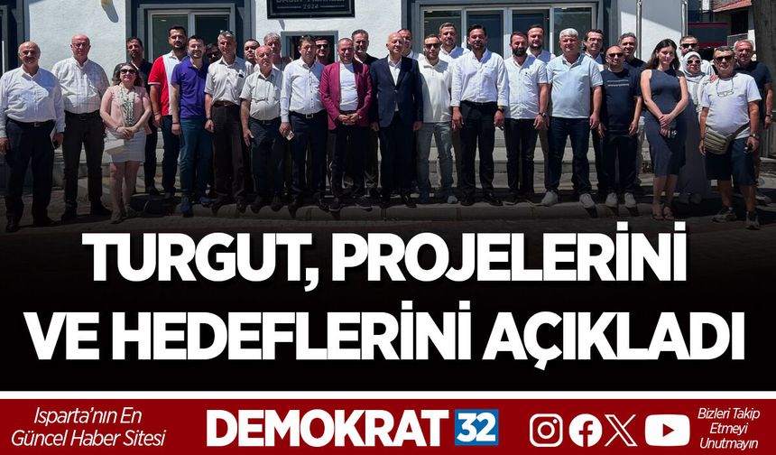 ITSO BAŞKAN ADAYI ÜNAL TURGUT PROJELERİNİ VE HEDEFLERİNİ AÇIKLADI