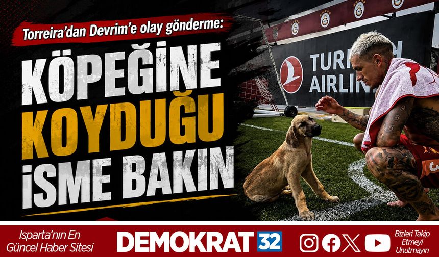 KÖPEĞİNE KOYDUĞU İSME BAKIN