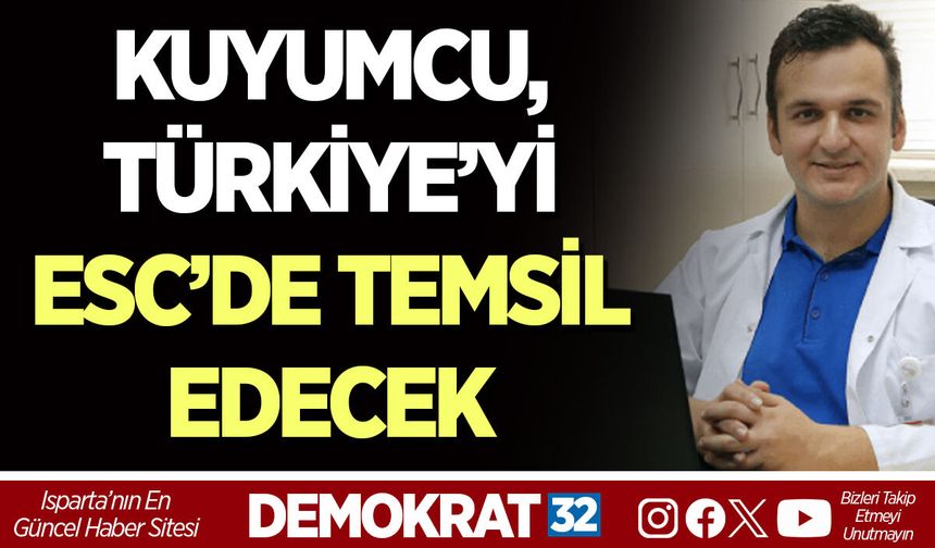 KUYUMCU, TÜRKİYE’Yİ ESC’DE TEMSİL EDECEK