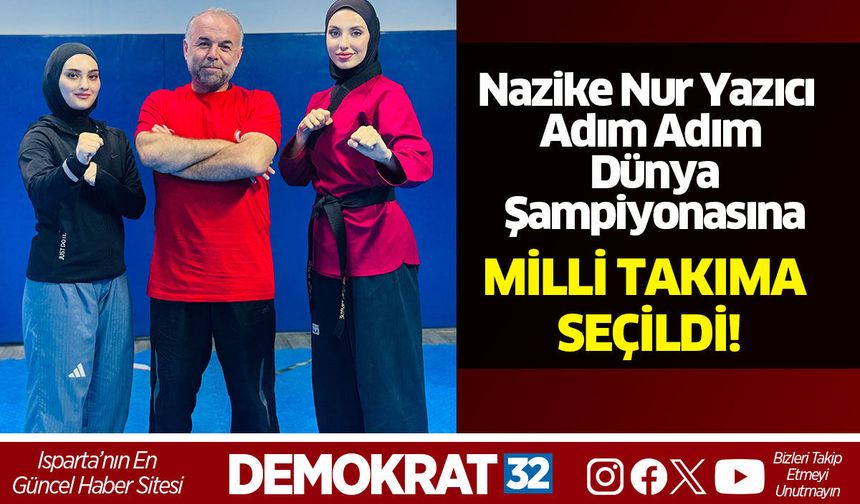Nazike Nur Yazıcı Adım Adım Dünya Şampiyonasına