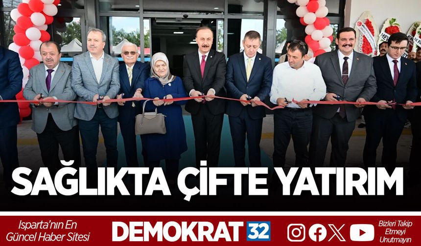 SAĞLIKTA ÇİFTE YATIRIM