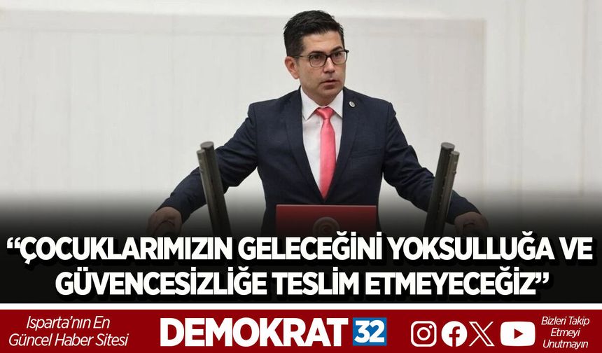 HALICI’DAN YENİ EĞİTİM-ÖĞRETİM YILI MESAJI: “ÇOCUKLARIMIZIN GELECEĞİNİ YOKSULLUĞA VE GÜVENCESİZLİĞE TESLİM ETMEYECEĞİZ”
