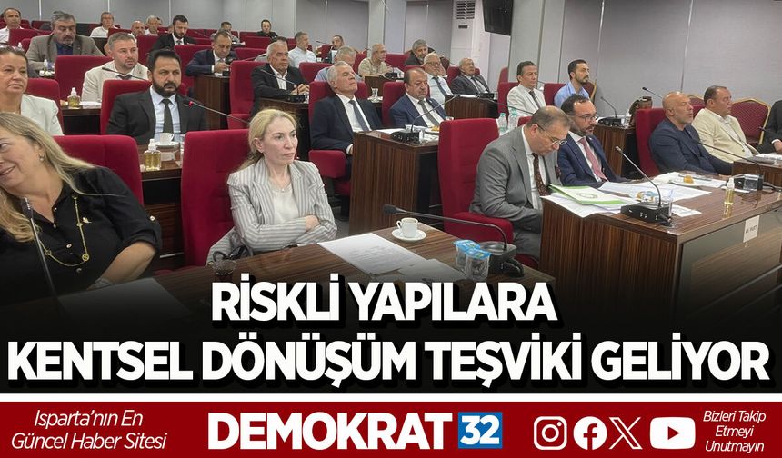 RİSKLİ YAPILARA KENTSEL DÖNÜŞÜM TEŞVİKİ GELİYOR
