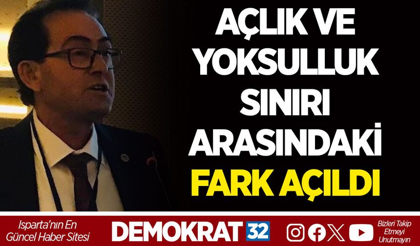 AÇLIK VE YOKSULLUK SINIRI ARASINDAKİ FARK AÇILDI