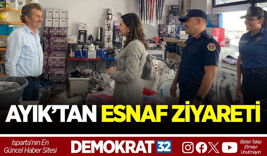 AYIK’TAN ESNAF ZİYARETİ