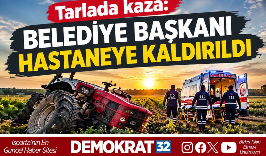 BELEDİYE BAŞKANI HASTANEYE KALDIRILDI