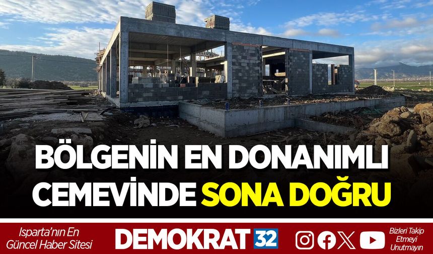 BÖLGENİN EN DONANIMLI CEMEVİNDE SONA DOĞRU