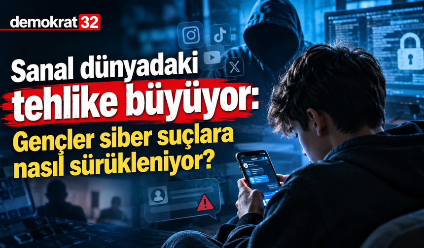 Sanal dünyadaki tehlike büyüyor: Gençler siber suçlara nasıl sürükleniyor?