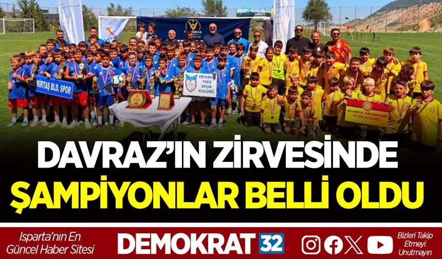 DAVRAZ’IN ZİRVESİNDE ŞAMPİYONLAR BELLİ OLDU