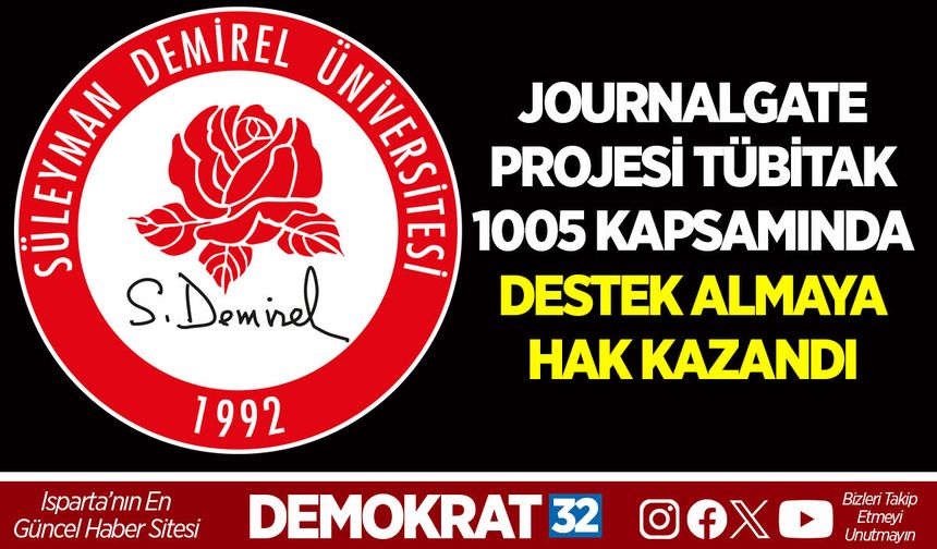 JOURNALGATE PROJESİ TÜBİTAK 1005 KAPSAMINDA DESTEK ALMAYA HAK KAZANDI