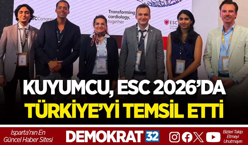 KUYUMCU, ESC 2026’DA TÜRKİYE’Yİ TEMSİL ETTİ