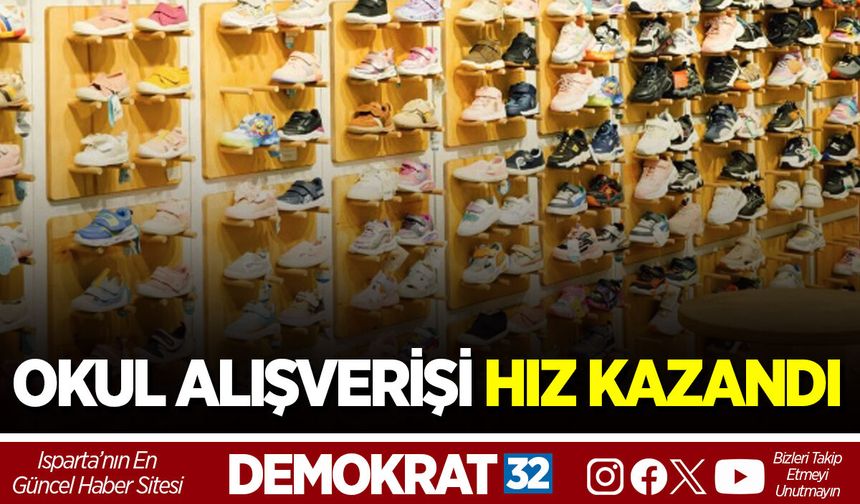 OKUL ALIŞVERİŞİ HIZ KAZANDI