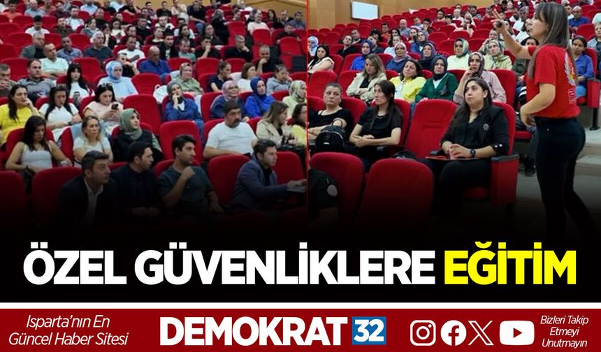 ÖZEL GÜVENLİKLERE KAAN EĞİTİMİ