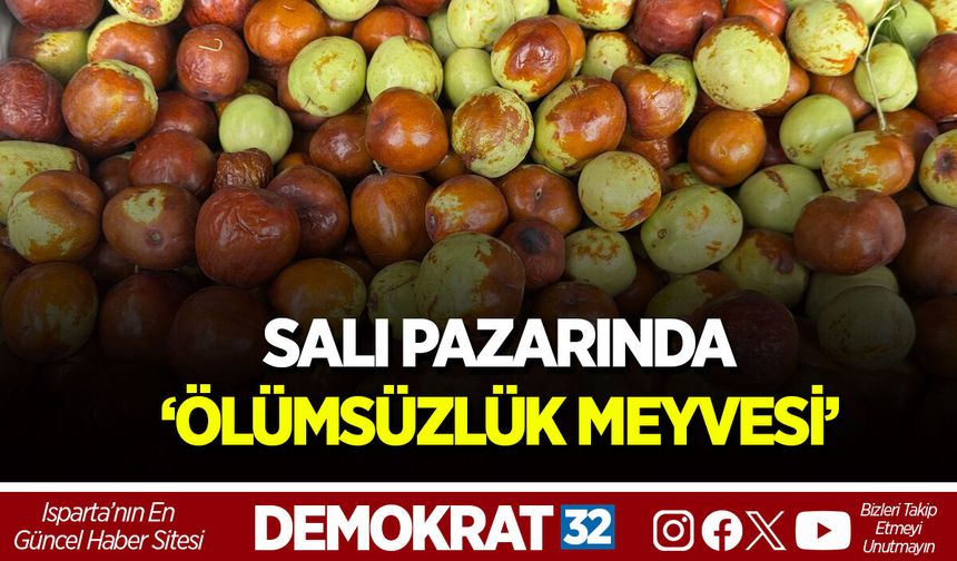 SALI PAZARINDA ‘ÖLÜMSÜZLÜK MEYVESİ’